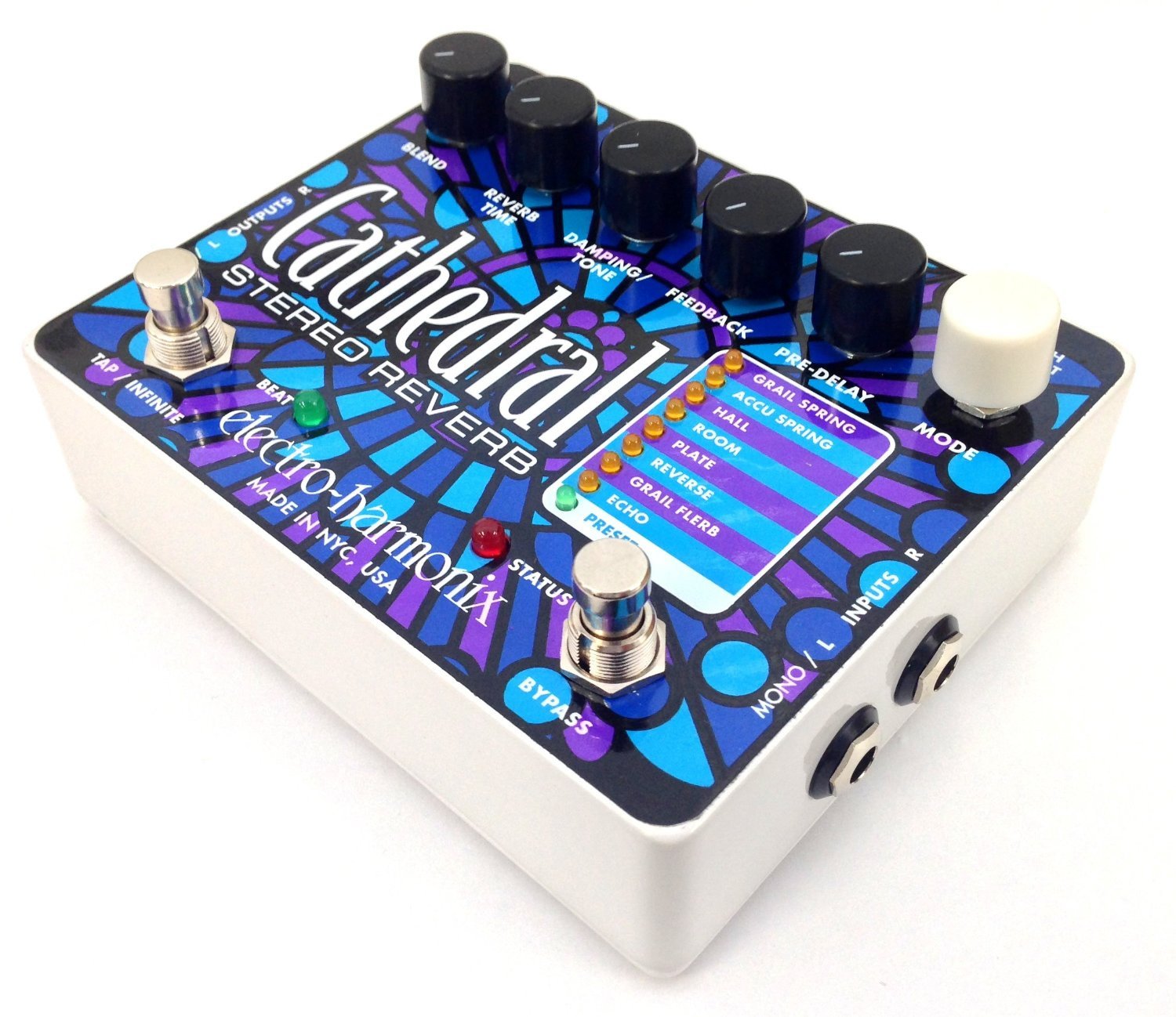 ギター electro harmonix cathedral reverb Cathedral | DISCONTINUED 2020 | Stereo Reverb - Electro-Harmonix